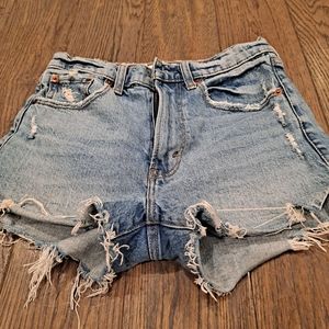 Abercrombie & Fitch The Mom Short High Rise Size 24/00